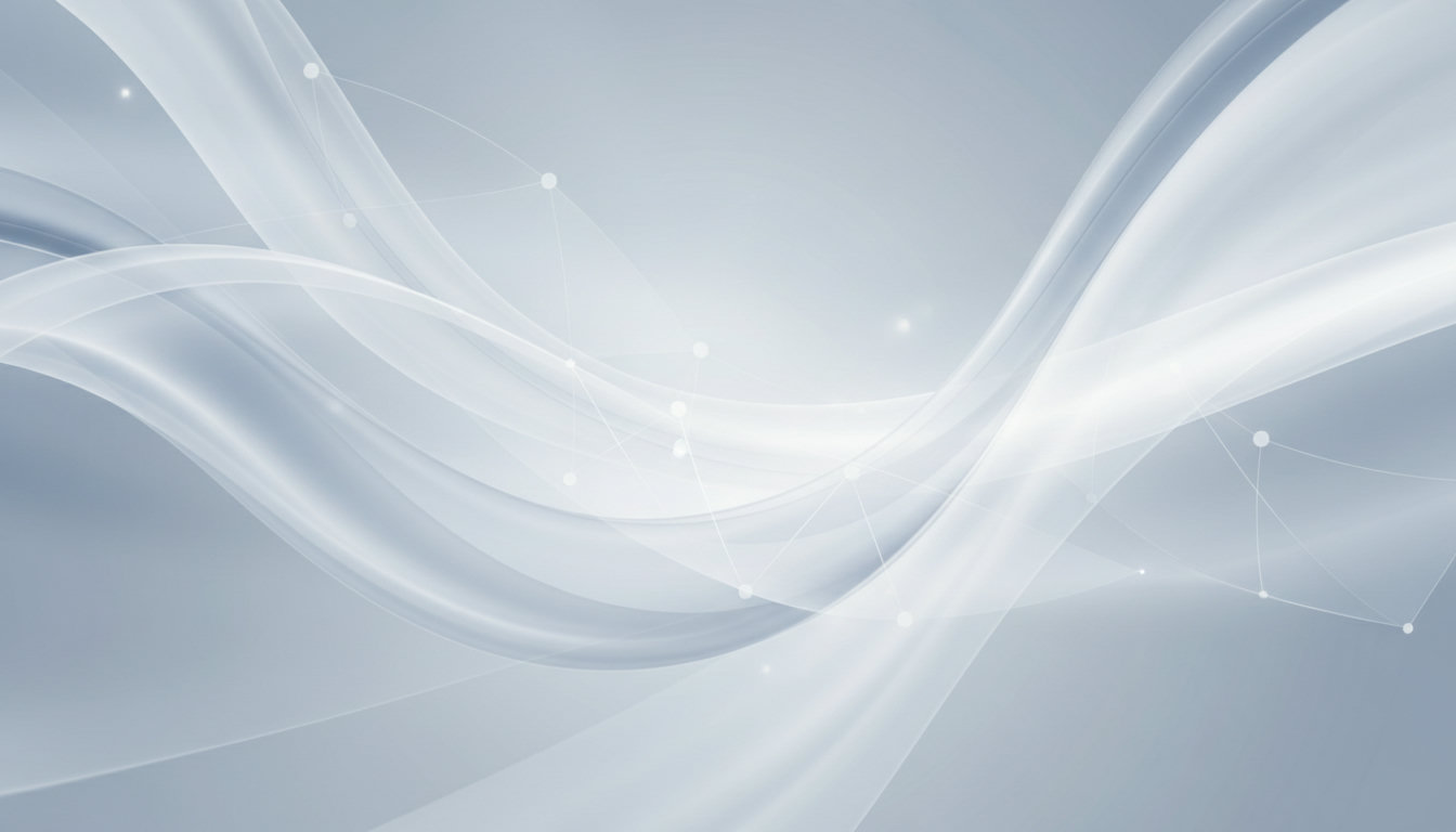Abstract flowing lines with premium luxury aesthetic and ethereal lighting